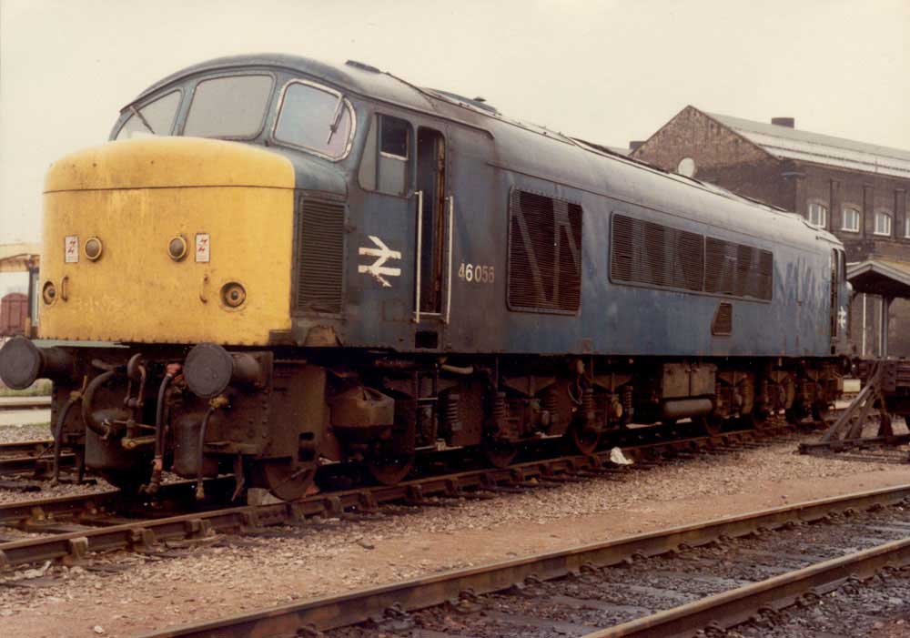 2 No 46021 at Kings Cross in 1977 A Photograph of Diesel Locomotive Class 46 