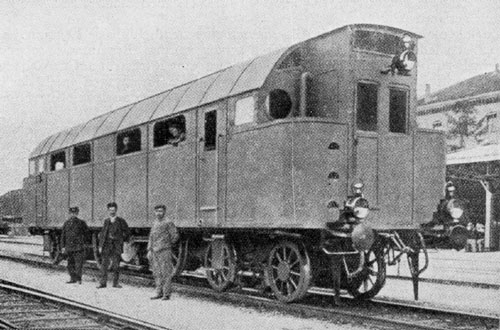 first diesel engine train